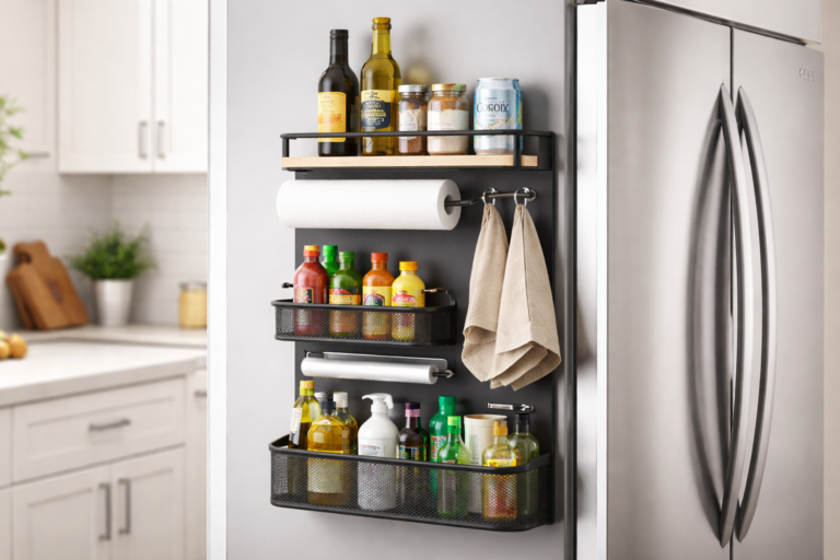 Magnetic Fridge Organizer