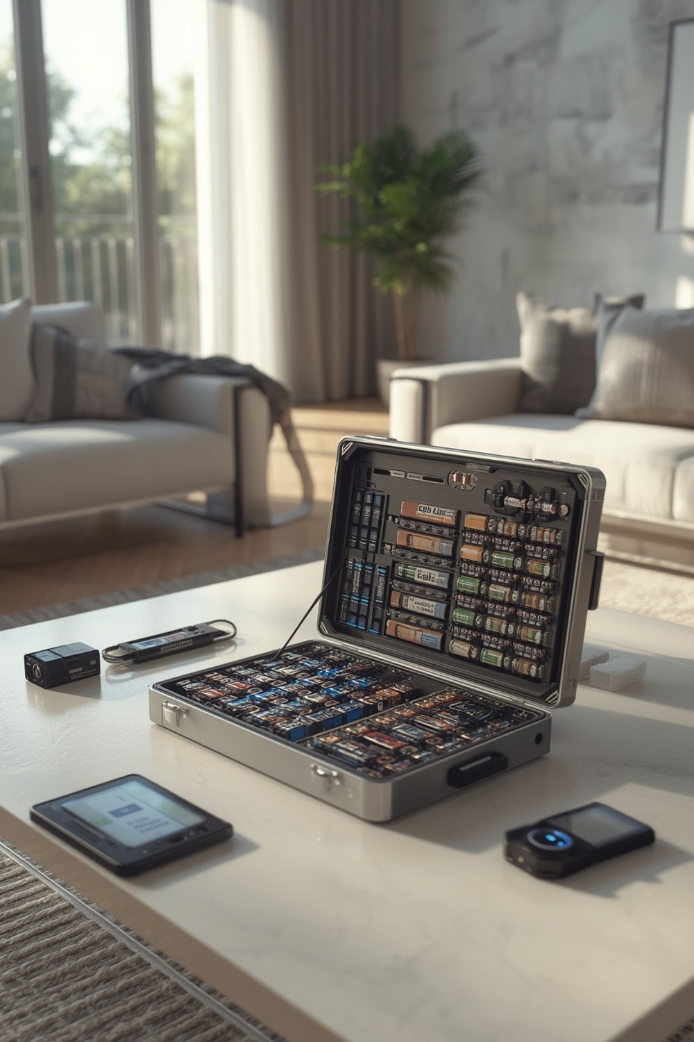 battery organizer product view