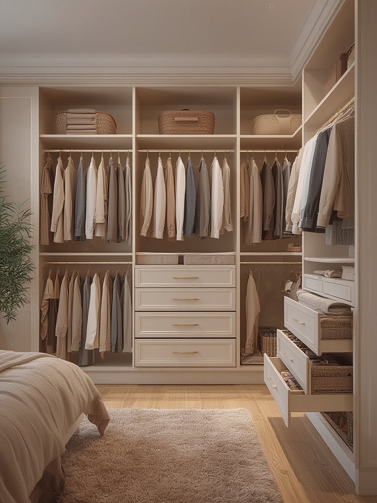 closet system,modular closet organizer,closet organizer - Illustration 3