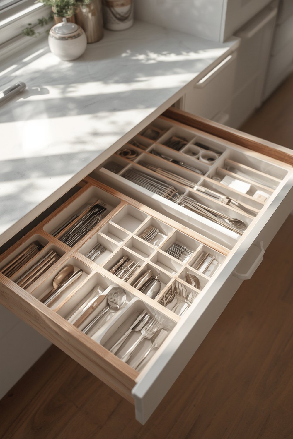 drawer dividers,adjustable drawer dividers,drawer organizer - Illustration 1