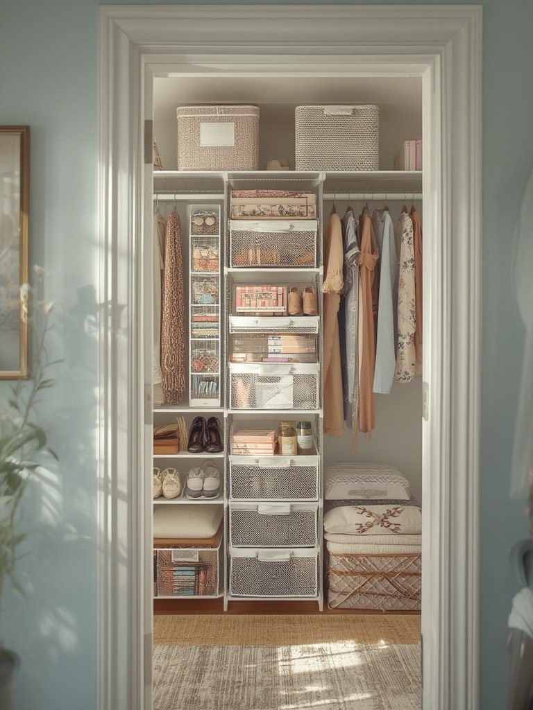 over the door organizer,hanging door organizer,over door storage - Illustration 3