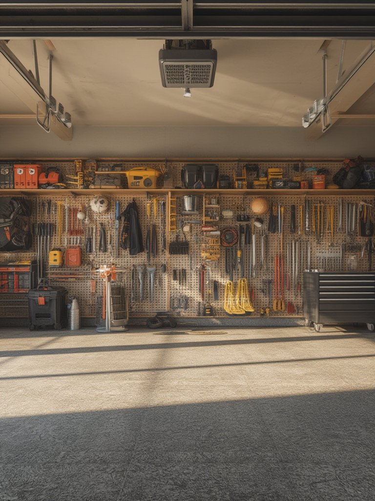 Pegboard Organizer – 7 Proven Ideas For Smart Wall And Garage Organization 4 pegboard organizer,wall organizer board,garage pegboard - Illustration 3