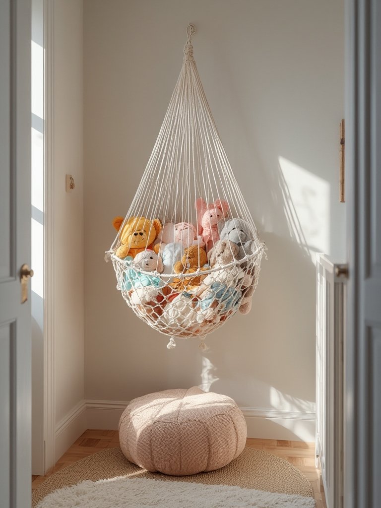 stuffed animal in action