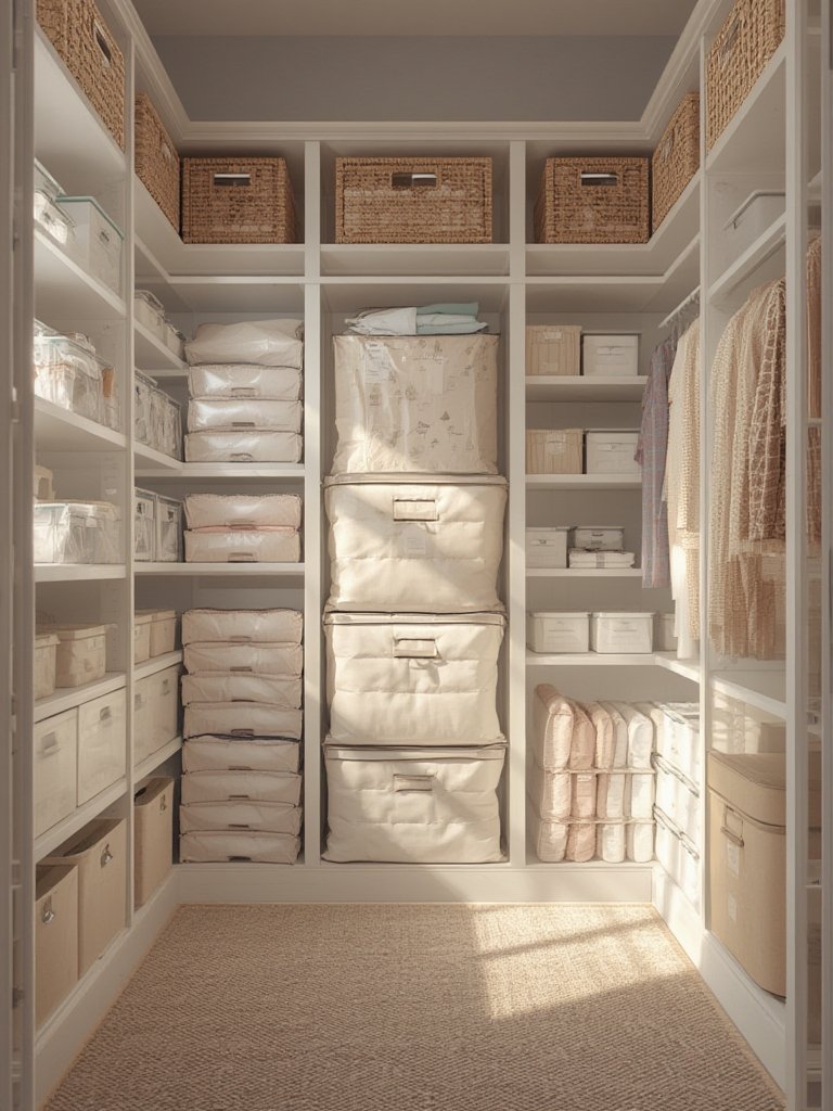 Vacuum Storage Bags: 10 Smart Strategies To Compress Bedding And Save Space (Proven) 4 vacuum storage bags,space saving bags,vacuum seal bags - Illustration 3