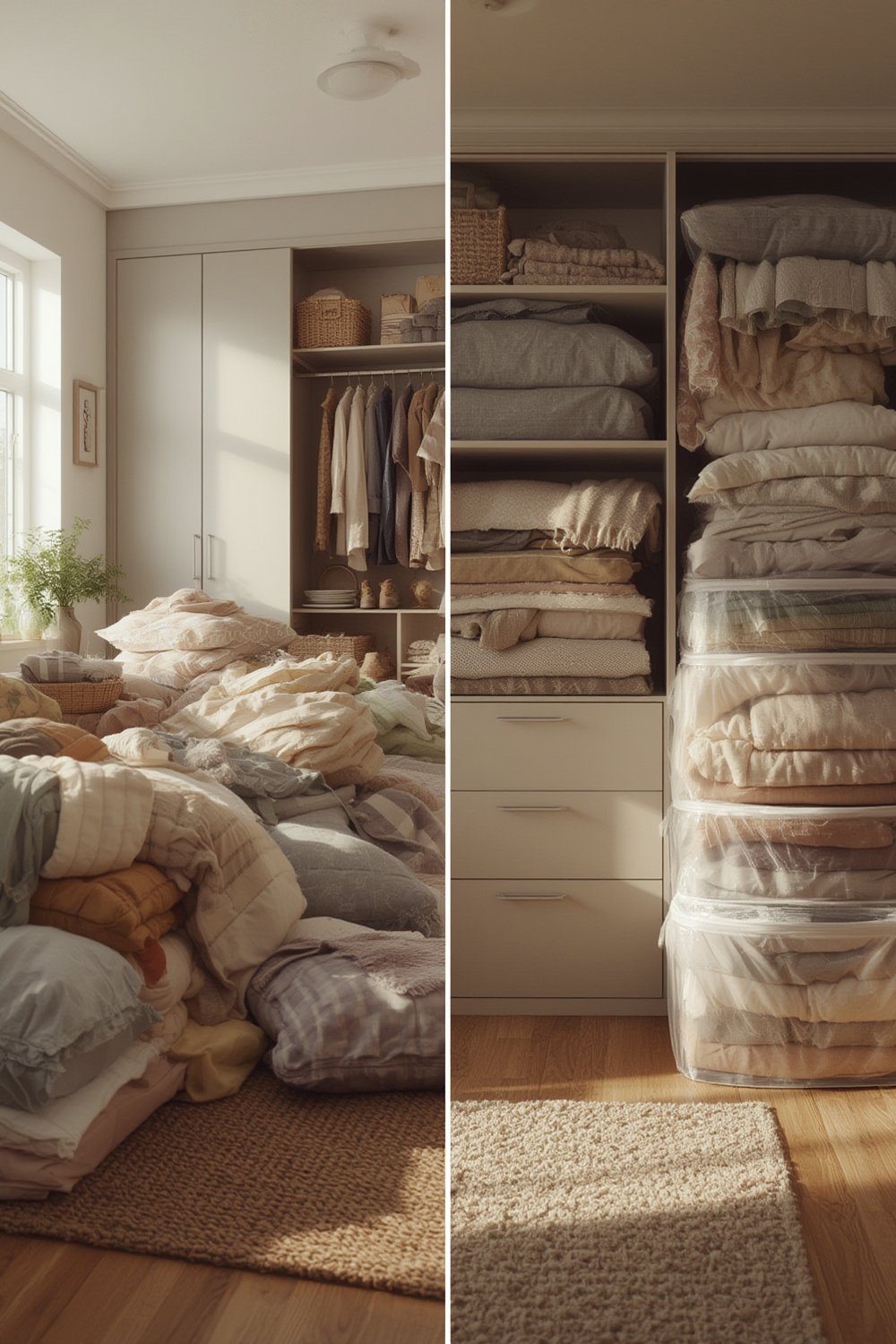 Vacuum Storage Bags: 10 Smart Strategies To Compress Bedding And Save Space (Proven) 2 vacuum storage bags,space saving bags,vacuum seal bags - Illustration 1