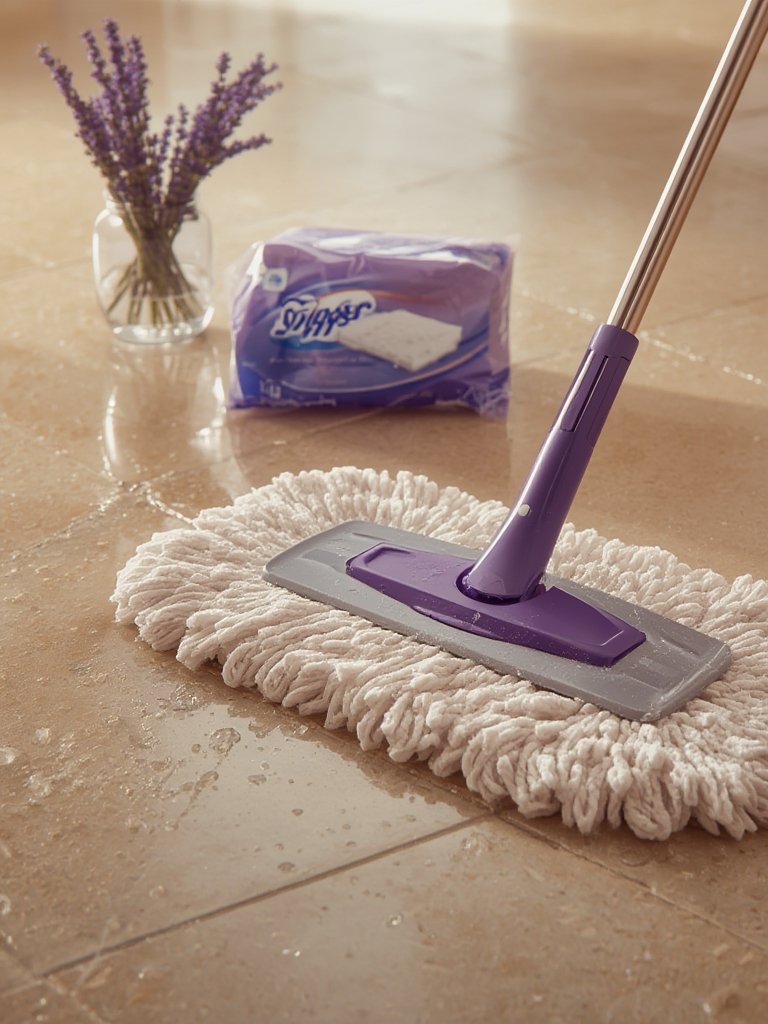 mopping cloths in action