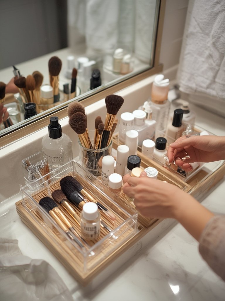 countertop storage,vanity organizer,counter organizer - Illustration 2