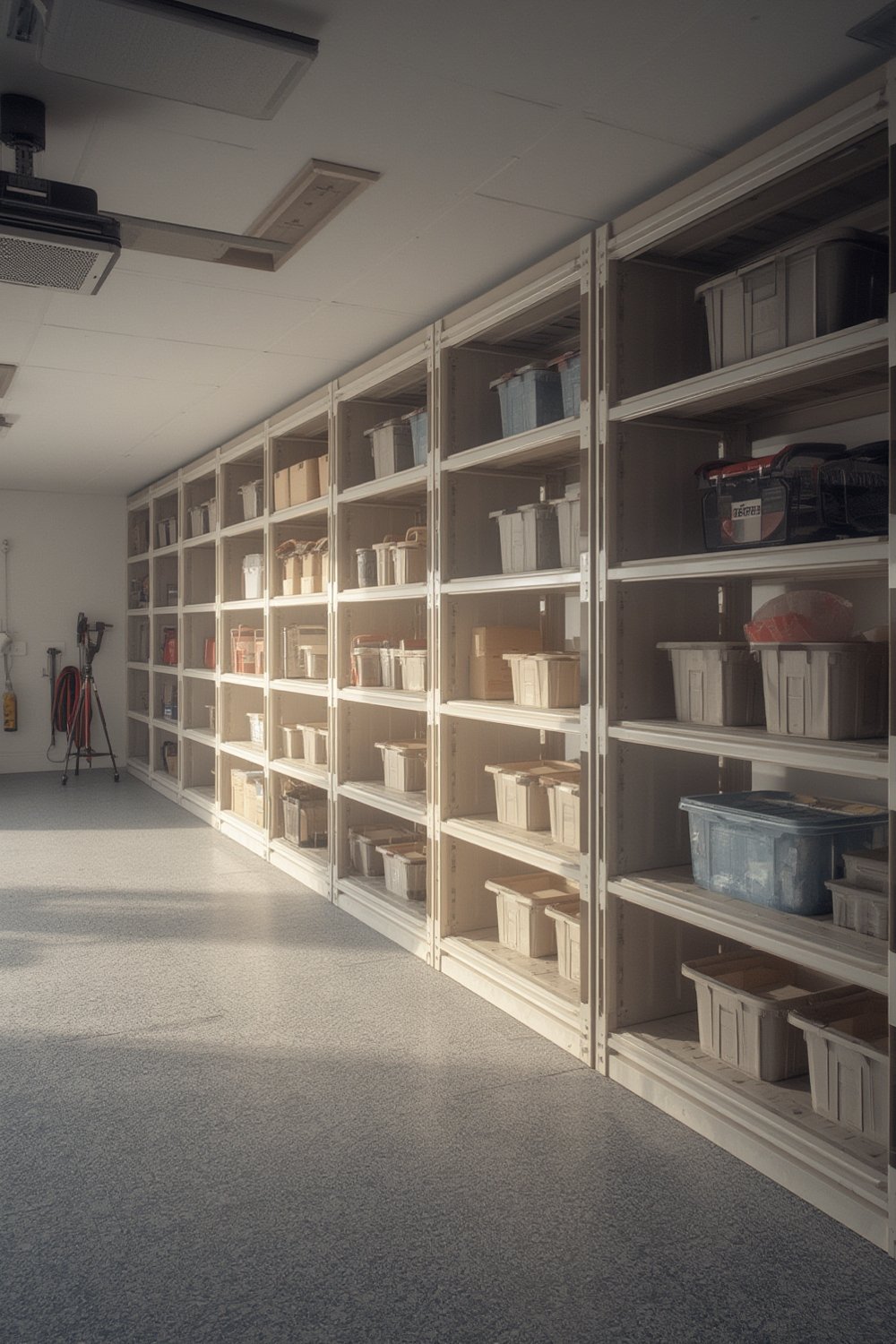 plastic shelving product view