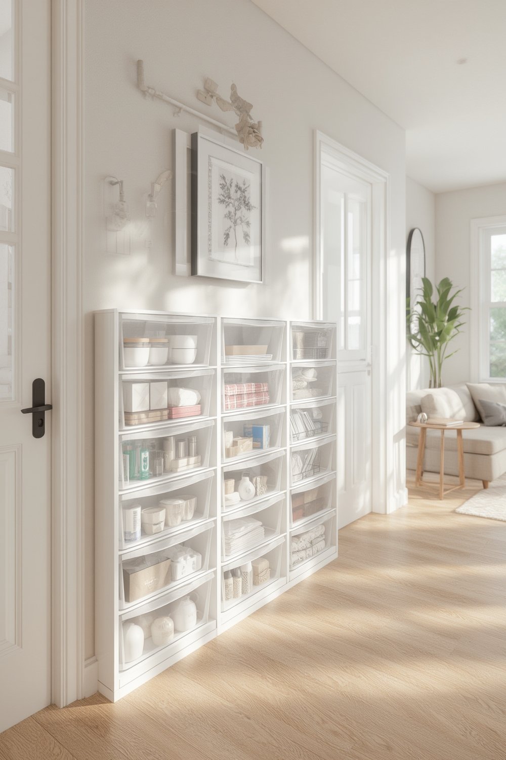 stacking drawers,clear stacking drawers,plastic stacking drawers - Illustration 1