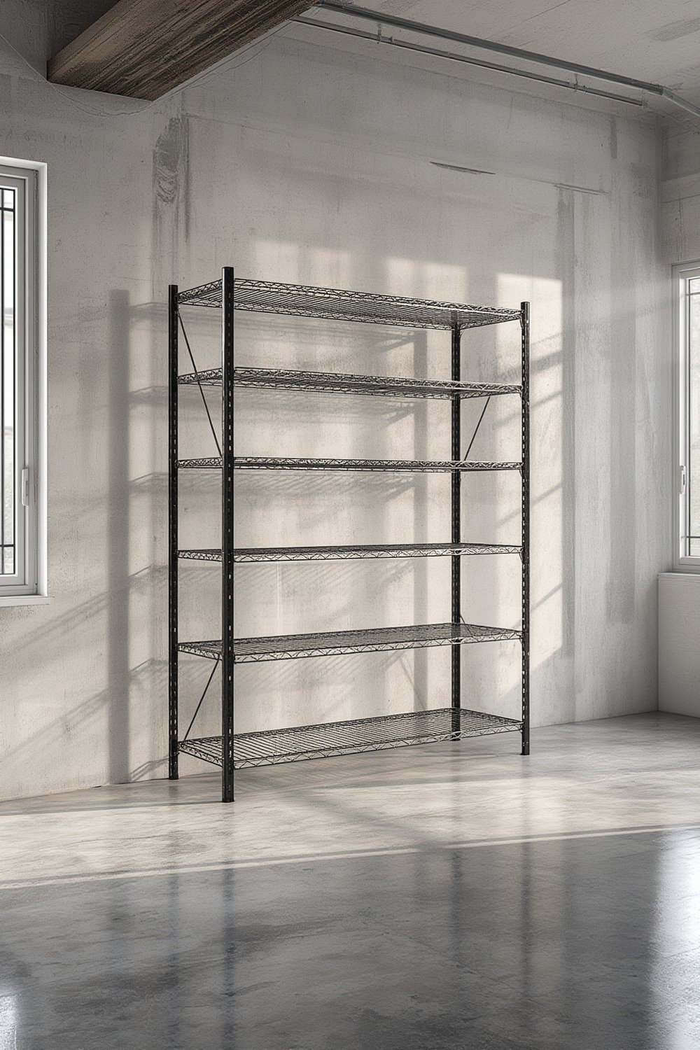 wire shelving product view