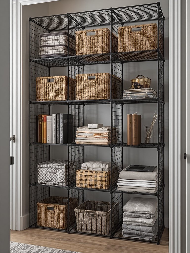 storage cubes in action