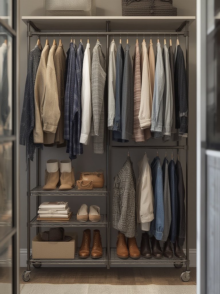 Garment Rack: 7 Ultimate Checklist For Best Storage Solutions 2 garment rack in action