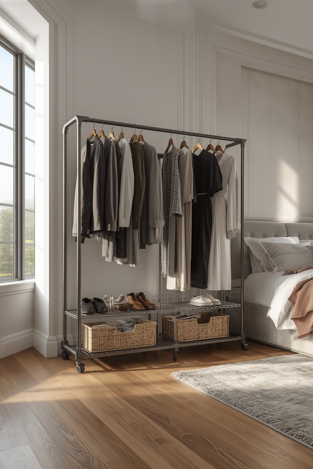 Garment Rack: 7 Ultimate Checklist For Best Storage Solutions 1 garment rack product view